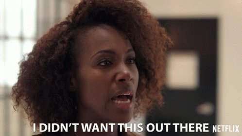 IDidnt Want This Out There Dewanda Wise GIF