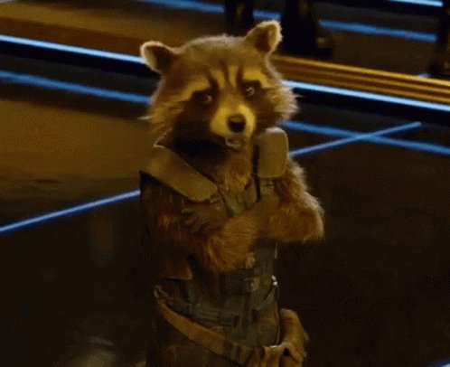 Happy birthday, Rocket Raccoon AKA Bradley Cooper! Share your favorite Rocket Raccoon GIF down below! 