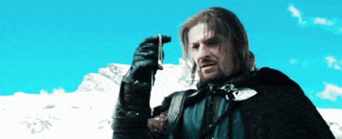 Boromir Fear And Doubt GIF