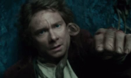 The Hobbit Bilbo Baggins GIF