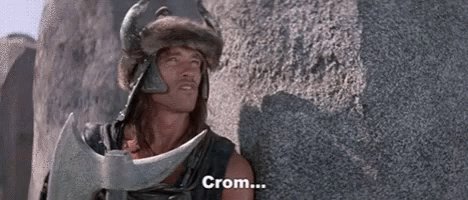 Crom Conan GIF