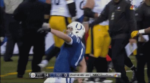  AJ Hawk waking up in the morning realizing He made 38 trips around the  Happy bday Hawkster