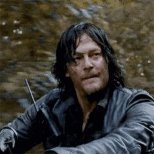  happy birthday Norman Reedus aka daryl dixon aka my fav character too 