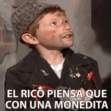 El Rico Piensa Que Con Una Monedita GIF