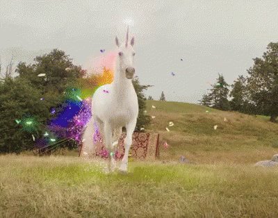 Magestic Unicorn GIF