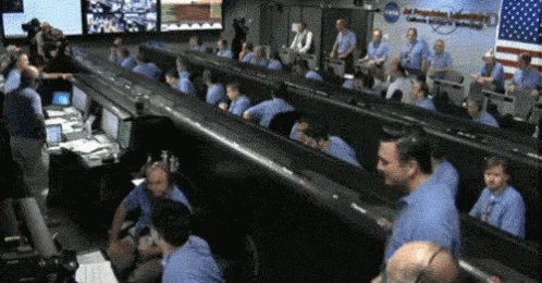 Nasa Cheering GIF