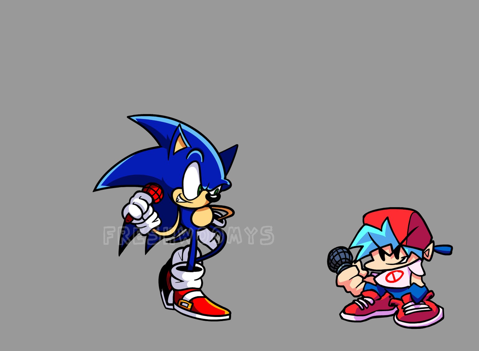 FreshWoomy on X: heres the finished fnf sonic sprites i made! this was  honestly pretty fun to do and might be one of my favorite fnf sprites that  i've done so far