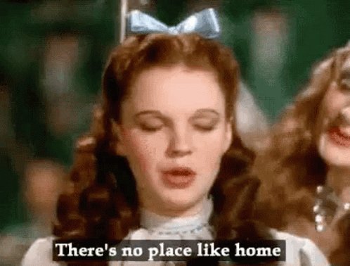 Wizard Of Oz No Place Like Home GIF