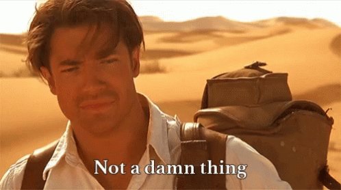 Brendan Fraser Nothing GIF