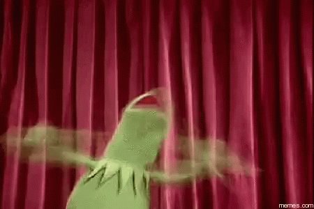 Kermit Freaking Out GIF