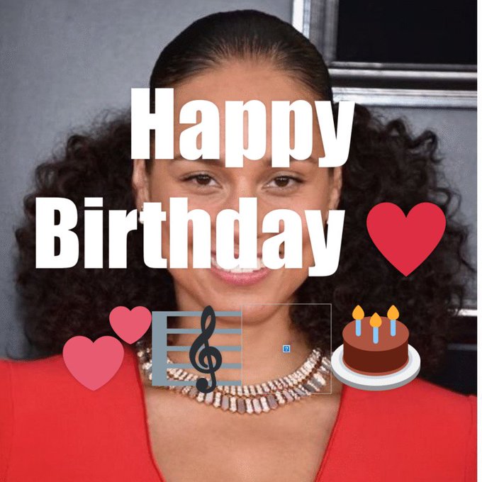  Very Happy Birthday for the wonderful and gracious Alicia Keys 