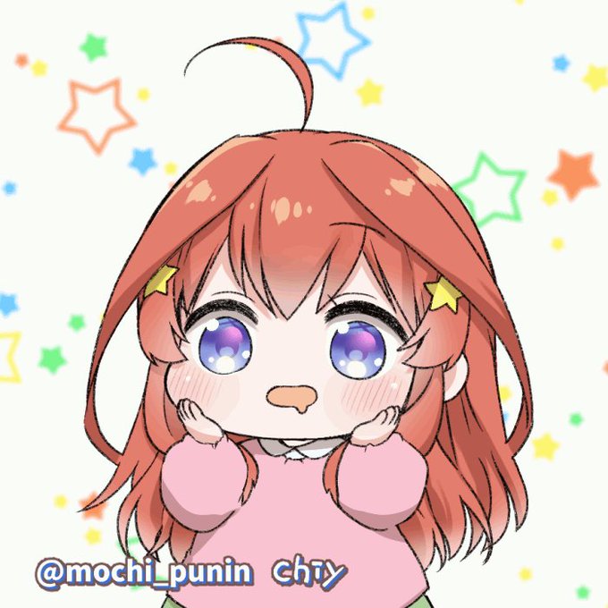 📛ちぃ@お仕事募集中さんがTwitterに投稿した中野五月(五等分の花嫁)のイラスト。