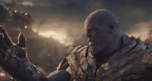 Thanos Marvel GIF