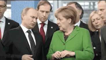 Angela Und Putin - Merkel GIF