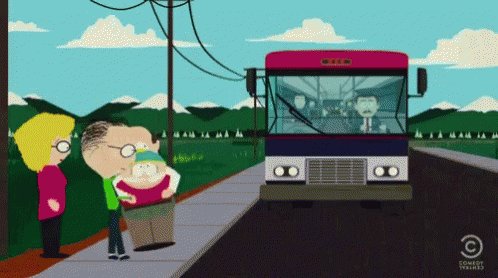 Cartman Throw Under The Bus GIF