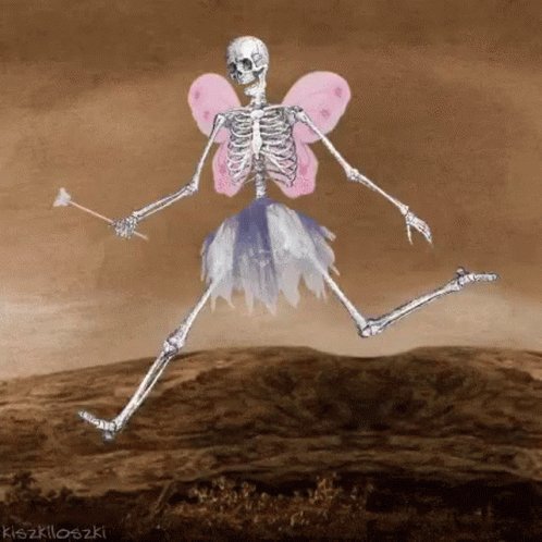 Skeleton Fairy GIF