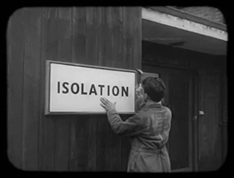 Quarantine Isolate GIF by Michael Angelo's Wonderland Beauty