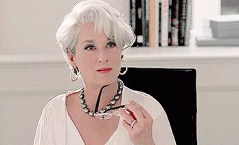 The Devil Wears Prada Meryl Streep GIF