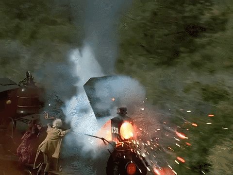 Explosion Train GIF by Back...