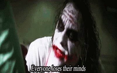 Joker Lose Mind GIF