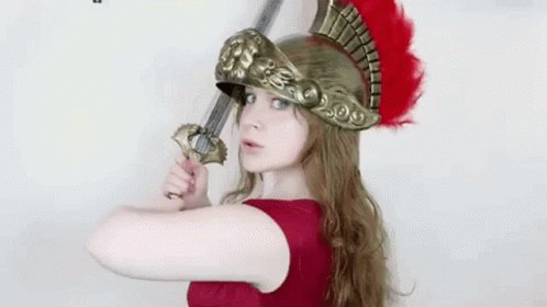 Warrior Athena GIF