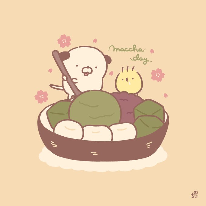 今日は抹茶のtwitterイラスト検索結果