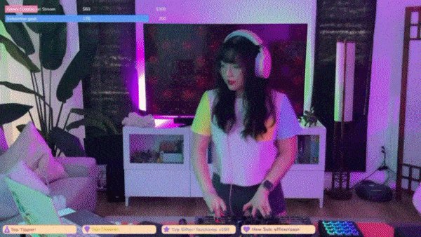 thank u guys so much for an amazing stream!! was so nervous for my first DJ set ? super appreciated all