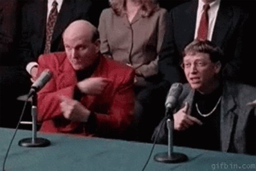 Bill Gates Steve Ballmer GIF