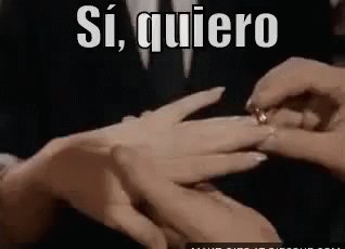 Anillo Boda Matrimonio Sí Quiero GIF