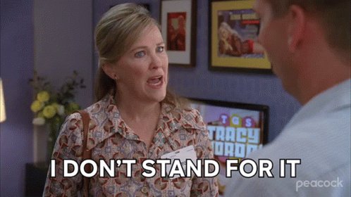 IDont Stand For It 30Rock GIF