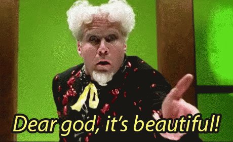 Dear God, It's Beautiful! - Will Ferrell In Zoolander GIF