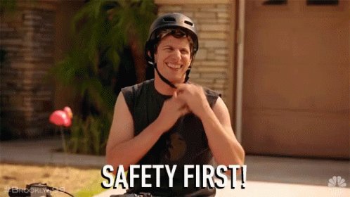 Safety First Precautionary GIF