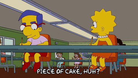 gif 'piece of cake, huh?'