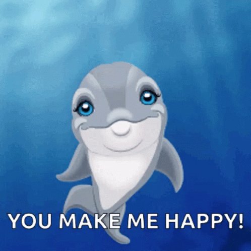 Dolphin Waving GIF