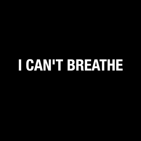 I Cant Breathe Black Lives Matter GIF by Digital Pratik