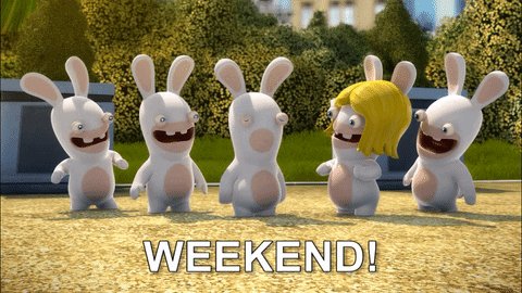 Happy Sunday Friday GIF by Rabbids