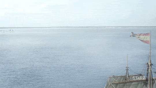 season 4 starz GIF by Black Sails