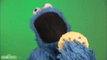 Cookie Monster Chocolate Chip GIF