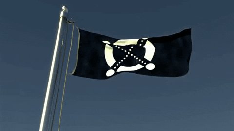 Flag Crypto GIF by ElrondNe...