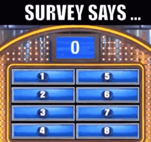 Family Feud Survey Says GIF