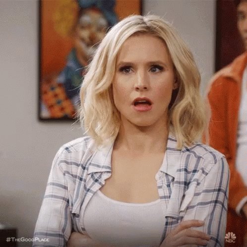 Kristen Bell Eleanor Shellstrop GIF