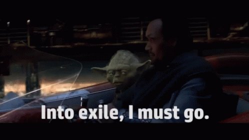 Yoda IMust Go GIF