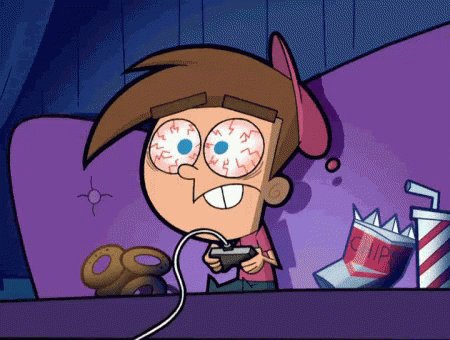 Gaming Timmy Turner GIF