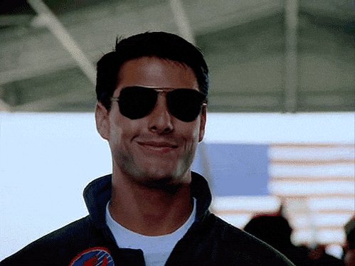 Happy Tom Cruise GIF