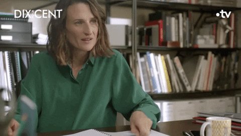 Talking Camille Cottin GIF ...