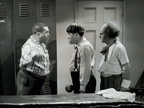 Three Stooges Larry GIF