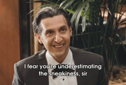 You'Re Sneaky GIF