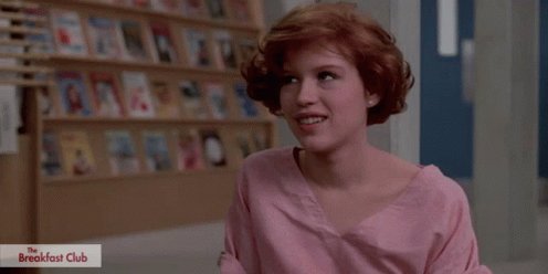 Happy 54th (!!!) Birthday Molly Ringwald! 