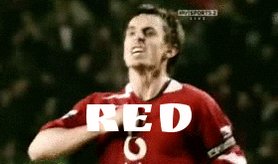 Happy birthday to one of my favourite united players    Gary Neville is a red   