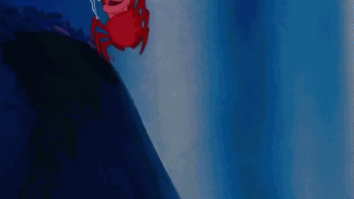 Sebastian Little Mermaid GIF